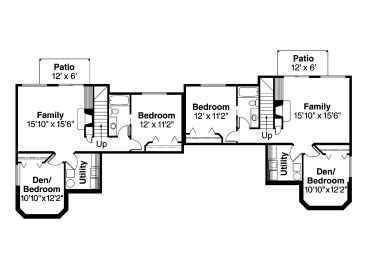2nd Floor Plan, 051M-0017