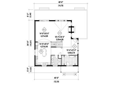 1st Floor Plan, 072H-0182