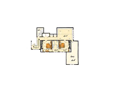 2nd Floor Plan, 066H-0031