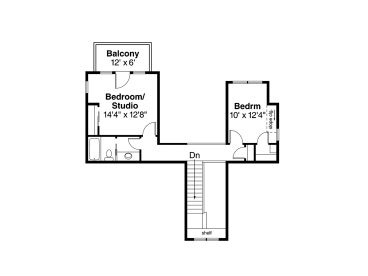 2nd Floor Plan, 051H-0275