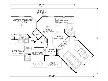 Floor Plan, 007H-0154