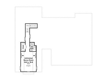 2nd Floor Plan, 001H-0173