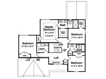 2nd Floor Plan, 046H-0074