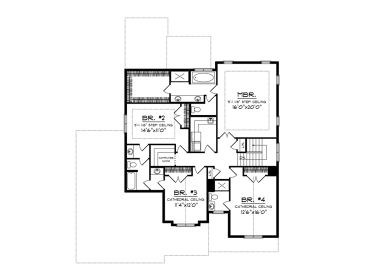 2nd Floor Plan, 020H-0513