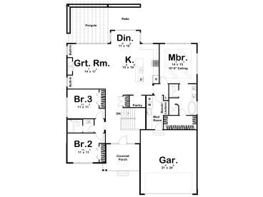 Floor Plan, 050H-0320