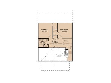 2nd Floor Plan, 074H-0067