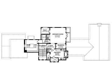 3rd Floor Plan, 064H-0092