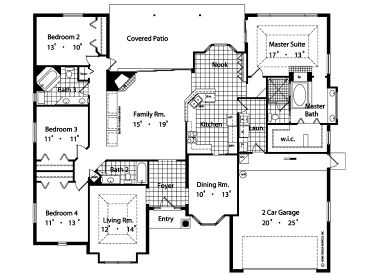 Floor Plan, 043H-0246
