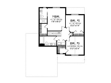 2nd Floor Plan, 020H-0273