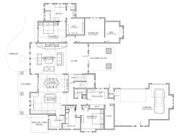 1st Floor Plan, 081H-0025