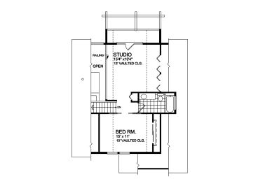 2nd Floor Plan, 010H-0006
