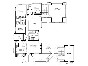 2nd Floor Plan, 035H-0091