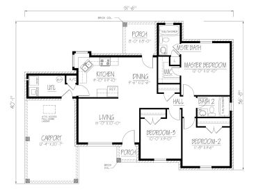 Floor Plan, 068H-0023