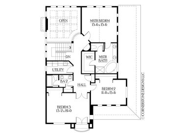 2nd Floor Plan, 035H-0009