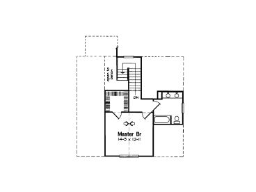 2nd Floor Plan, 047H-0023