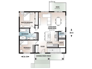 Floor Plan, 027H-0504