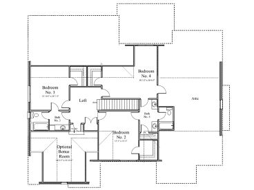 2nd Floor Plan, 049H-0012