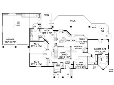 Floor Plan, 013H-0019
