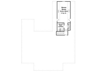 2nd Floor Plan, 001H-0237