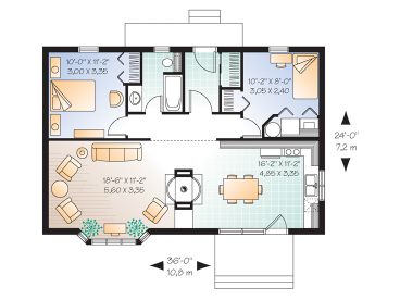 Floor Plan, 027H-0364