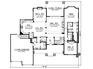 Floor Plan, 020H-0411