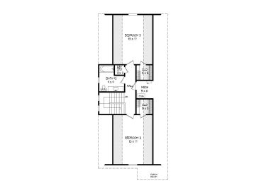 2nd Floor Plan, 062H-0093