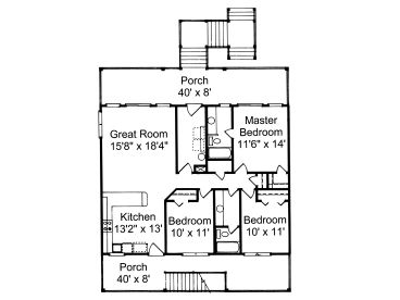 Floor Plan, 017H-0001