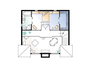 2nd Floor Plan, 027H-0067