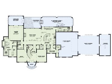 1st Floor Plan, 025H-0321