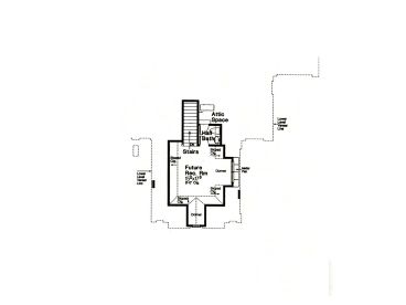 2nd Floor Plan, 002H-0113