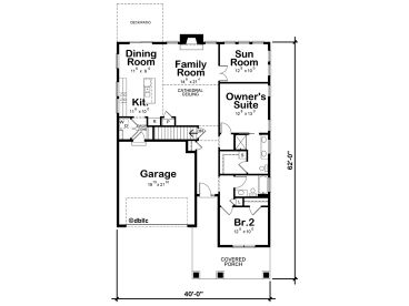 Floor Plan, 031H-0464
