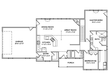 Floor Plan, 048H-0006