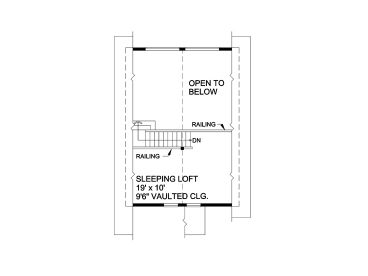 2nd Floor Plan, 010H-0002