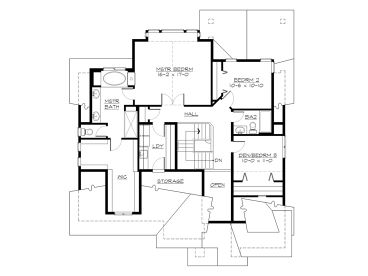 2nd Floor Plan, 035H-0117
