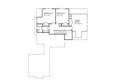 2nd Floor Plan, 045H-0018