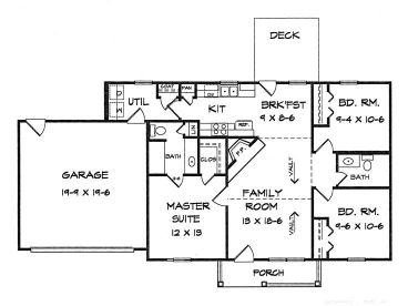 Floor Plan 019H-0053