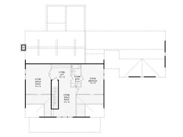2nd Floor Plan, 062H-0196