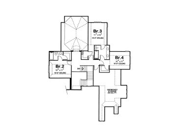 2nd Floor Plan, 031H-0227