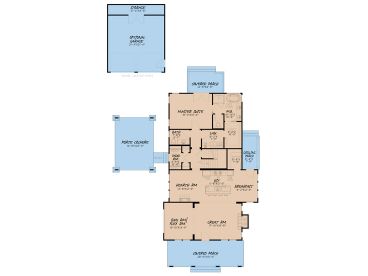 1st Floor Plan, 074H-0117