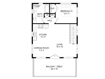 2nd Floor Plan, 062G-0081