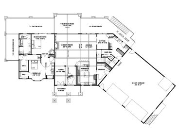 1st Floor Plan, 012H-0309