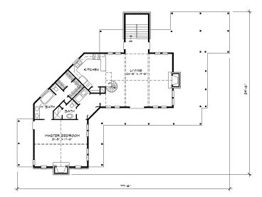 1st Floor Plan, 008H-0027