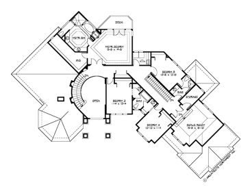 2nd Floor Plan, 035H-0066