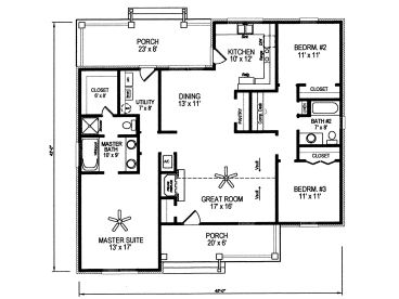 Floor Plan, 004H-0027