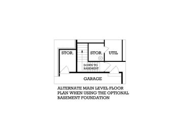 Alt. Floor Plan, 021H-0082