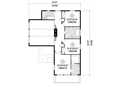 2nd Floor Plan, 072H-0203