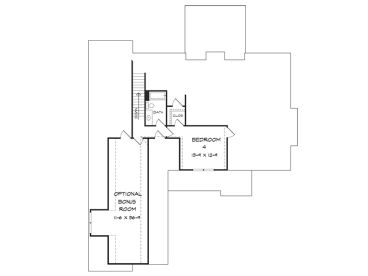 2nd Floor Plan, 019H-0207
