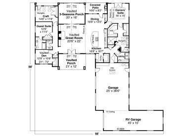 Floor Plan, 051H-0325