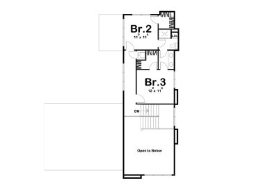 2nd Floor Plan, 050H-0169