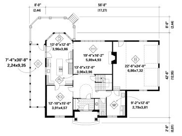 1st Floor Plan, 072H-0229